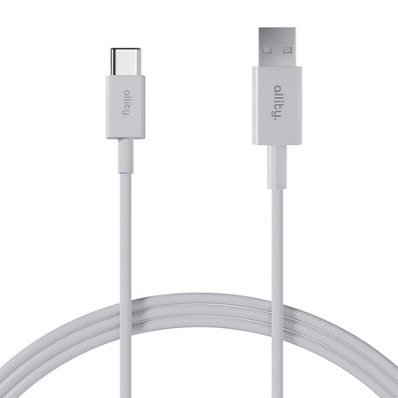 Allity AUC-03 USB-A to USB-C Cable 1.0m 3A White