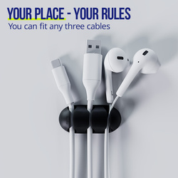 Allity cable organizer - set of 3 pieces ASA-400