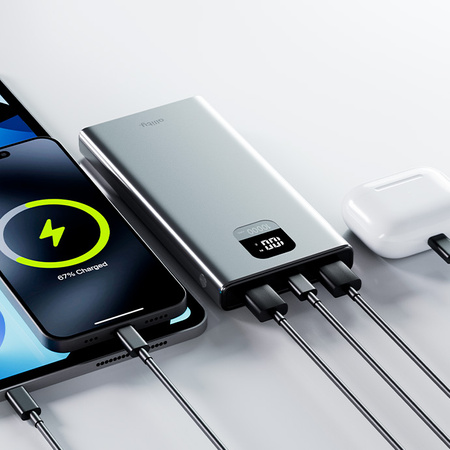 Allity powerbank APB-100 PD QC 22.5W 10000 mAh gris