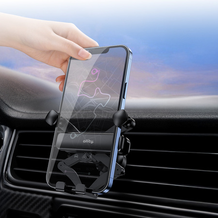 Allity Auto-Kühlergrillhalter ACH-100 Schwarz