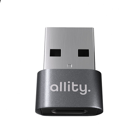 Adaptateur OTG Allity ABA-101 USB-C vers USB, gris