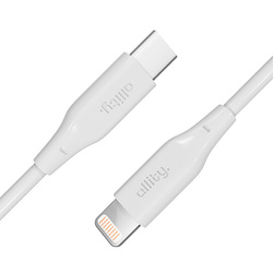 Câble Allity AUC-02 USB-C - Lightning 1.0 m 27W blanc