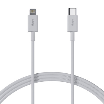 Câble Allity AUC-03 USB-C - Lightning 2.0 m 27W blanc