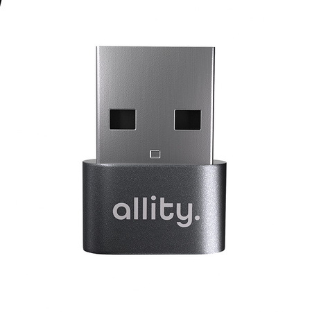 Allity ABA-101 OTG USB-C to USB Adapter Gray