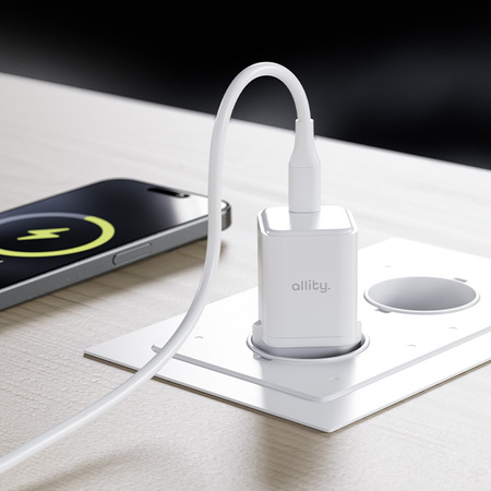 Allity GaN PD QC Netzladegerät ATC-01-20WC 1x USB-C 20W weiß