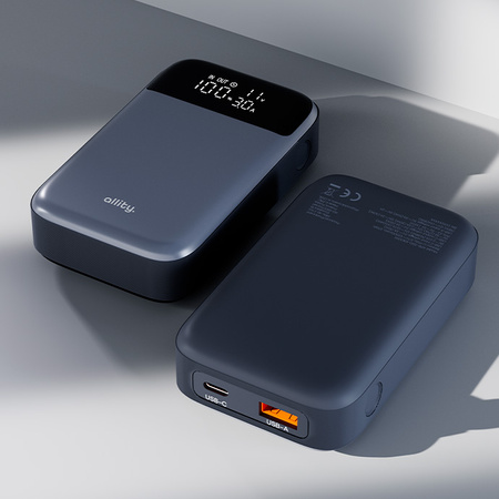 Allity powerbank APB-200 PD QC 33W 10000 mAh šedá