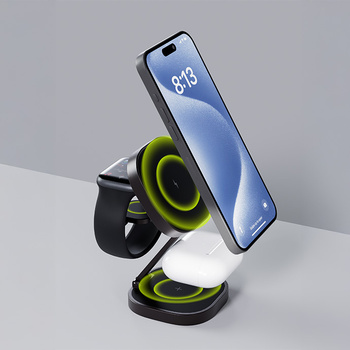 Allity wireless charger AWC-220-25WMS graphite 3-in-1